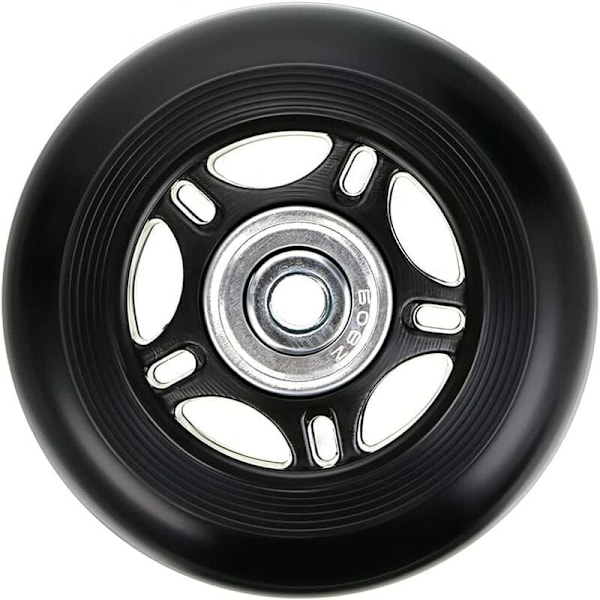 2 stk. reservehjul til kufferter, hjul, lejer, reparation til bagage, kuffert, 70×24mm, sort