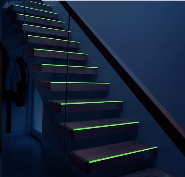 1 - 5 - cm - 10 - m - Luminous - Fluorescent - Warning Tape - Strong - Luminous - Sticker - Suitable
