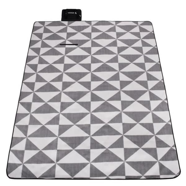 SPRINGOS® Piknikteppe - Grå - Sammenleggbar - Vanntett - 180x220 cm Grå