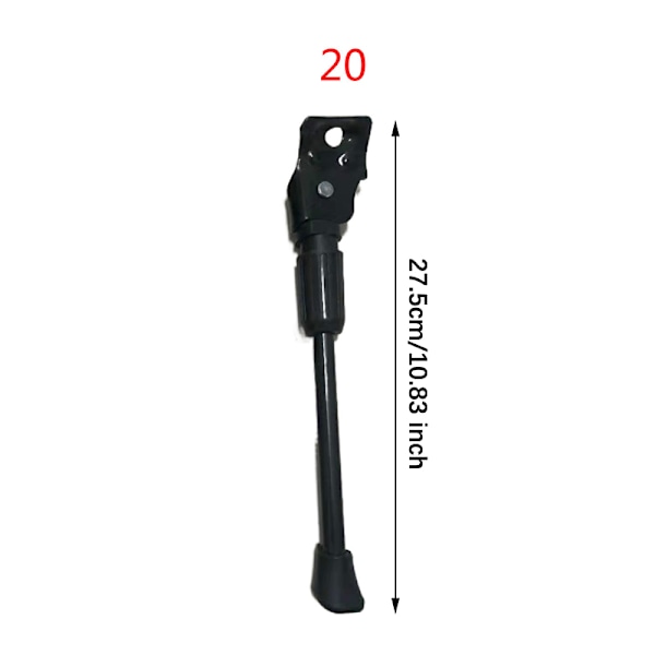 Støtte for barnesykkel, 12, 14, 16, 18 tommer hjul, sidestøtte 12