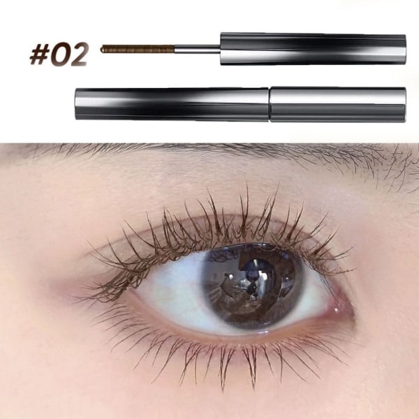 Harjaton Metal Mascara Metal Stick Mascara RUSKEA ruskea brown