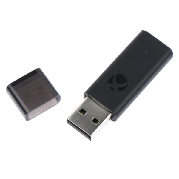Trådløs adapter for Xbox One Controller 10 2.G PC-mottaker Svart One Size