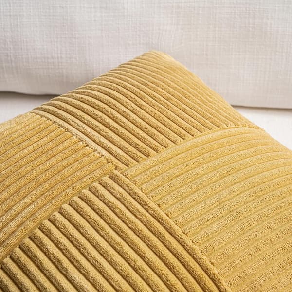 2 stk. - Pudebetræk - 45x45 cm, til sofaer, senge og divaner - rustik efterårsdekoration - blød fløjlsstruktur