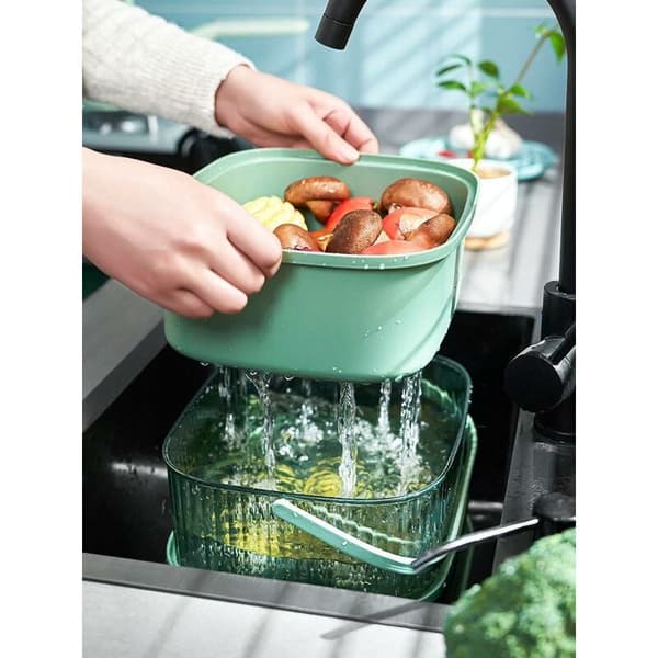 Green Plastic Washing Up Bowl, Your Ultimate Solution for Versatile Household Tasks, Designed for Durability and Ease of Use