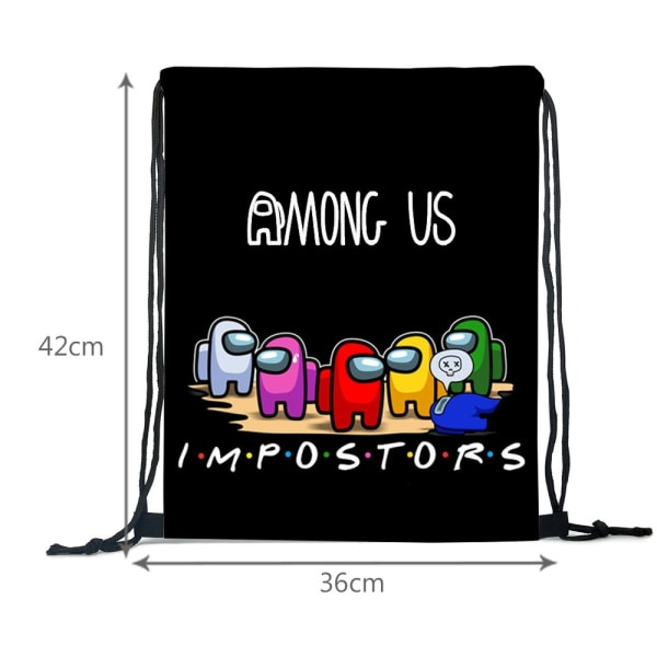 Among Us -reppu lapsille, kouluun, reppu - Perfet #2