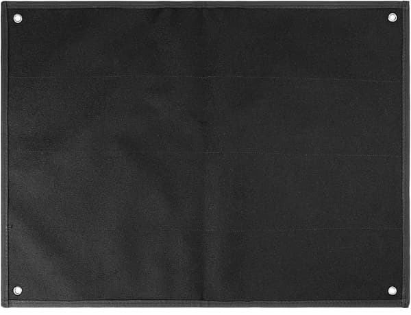 Patch organizer board - Velcro overflade - 60 x 45 cm - sort