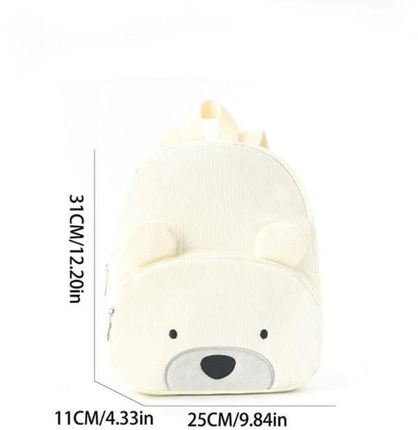 Backpack - Furred mini - small cute plush - preschool - backpack for children