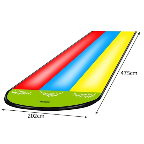 Vattenglidbana / Water Slide - 475x200cm 2350