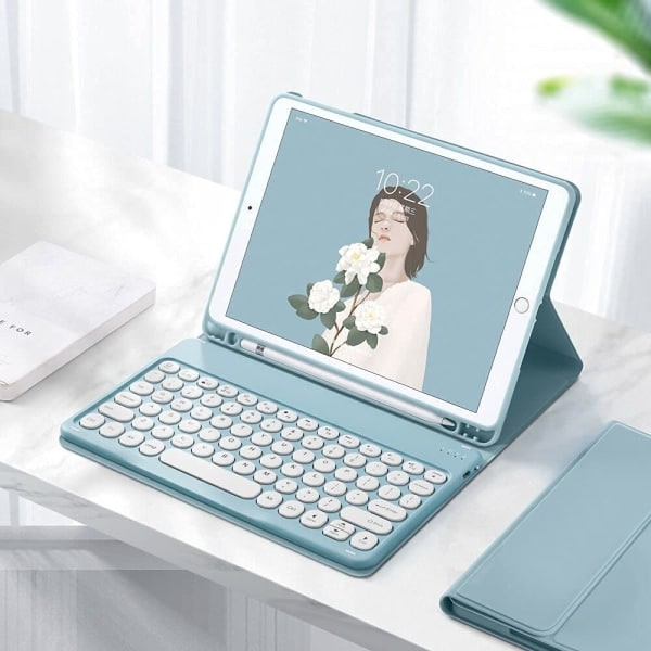 CDQ-fodral för Samsung Tab S6 Lite 10,4\" med mus (rosa)