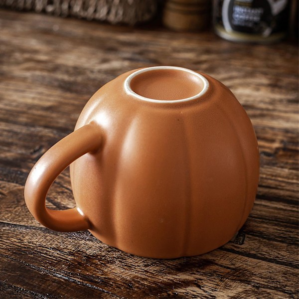 Pumpa Koppi Keraaminen Kahvimuki Halloween Kahvimuki Teemajuhlat Suosikki Keraamiset Kupit Lapsille Naisille Mä Pumpkin Cup Orange
