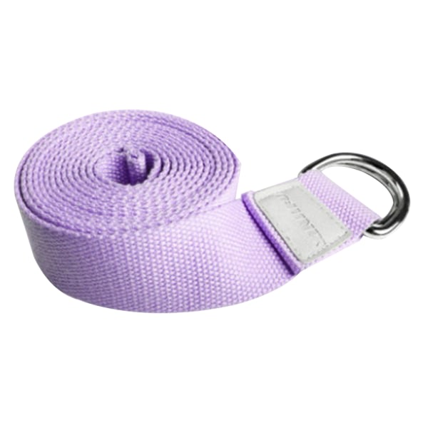 CDQ Yoga träningsrem med justerbar D-rengas spänne ögla , för Pink