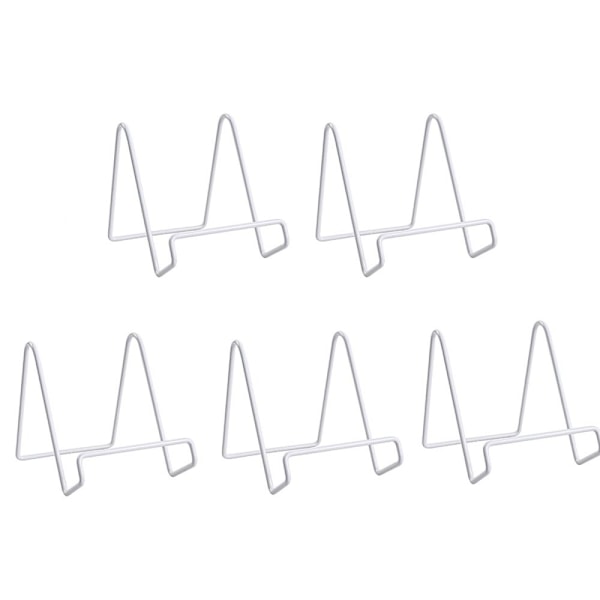 5-pack Tallriksställ Bildramställ VIT STOR VIT WHITE LARGE