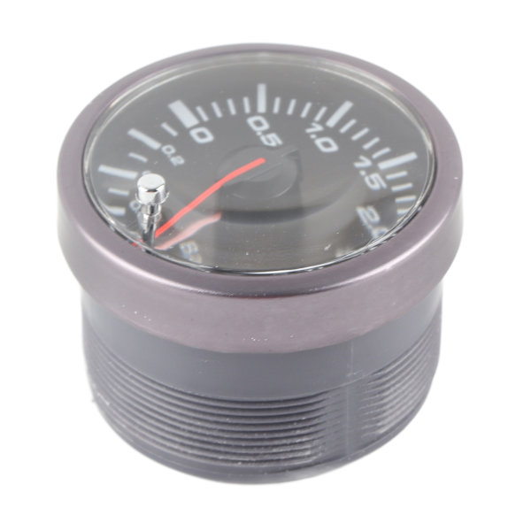 2,5 tommer 60 mm 3,0 bar LED Bilmodifikasjon Turbo Boost Måler Pointer DC12V