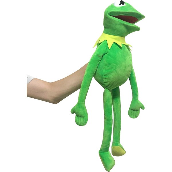 Kermit the Frog Puppet, Mupparna Show, mjuk handdocka i plysch, presentidéer för pojkar och flickor - 24 tum CDQ