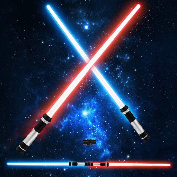 Induksjonsfargeendrende sverd her lightsaber drakt syv farger Multicolor Teleskopisk