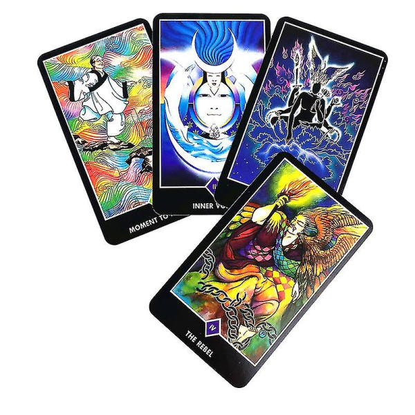 Nye Osho Zen Tarot-kort Pdf-guidebog engelsk version Oracle Deck Brætspil Til Fest78st Tt95 zdq