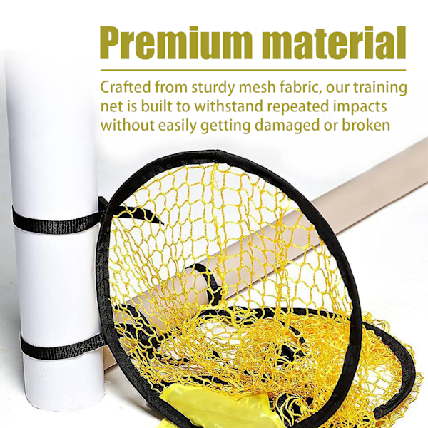 INF Training Net for Soccer Goal 2-pack Gul Gul