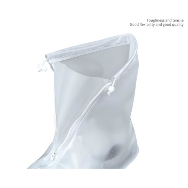 Regnslag til sko, transparente XXL XXL Transparent