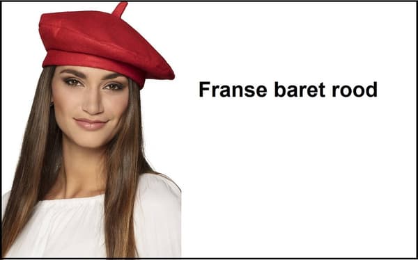 Punainen ranskalainen baretti