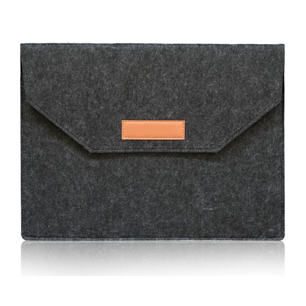 Macbook Pro 13 & 15 Tum Datorfodral Filt grå gray 15 tum