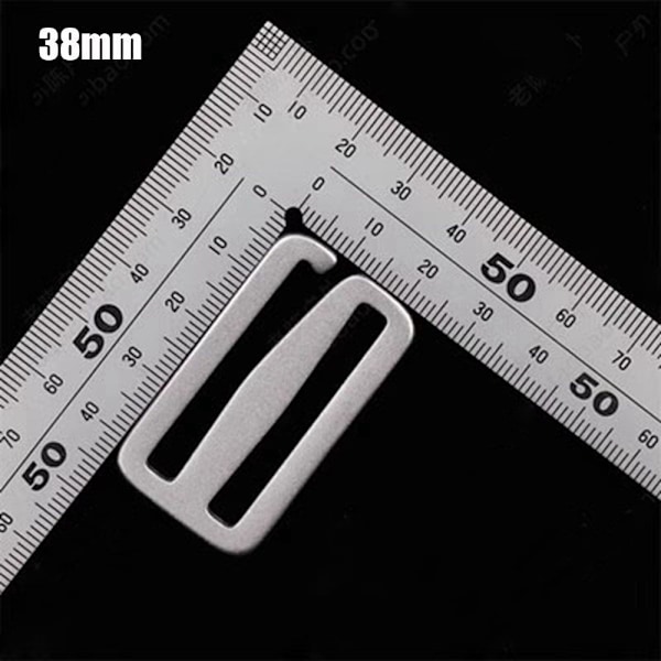 1 st Metall Steglås Slider Justeringsspännen 25MM 25mm