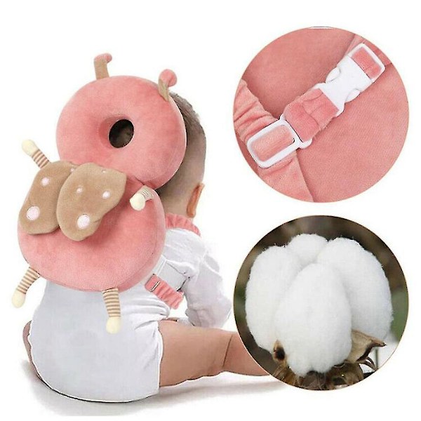 Baby Anti-fall Pute Baby Hodebeskyttelse Pute Småbarn Beskyttelse