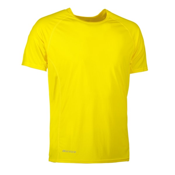 ID Active Sport Herre Kortærmet Geyser T-Shirt 2XL Gul Yellow 2XL zdq