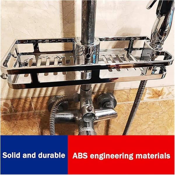 Brusehylde i ABS – 28,5x11 cm, Ingen Boring, Til 24–25 mm Brusestang_TF_TF