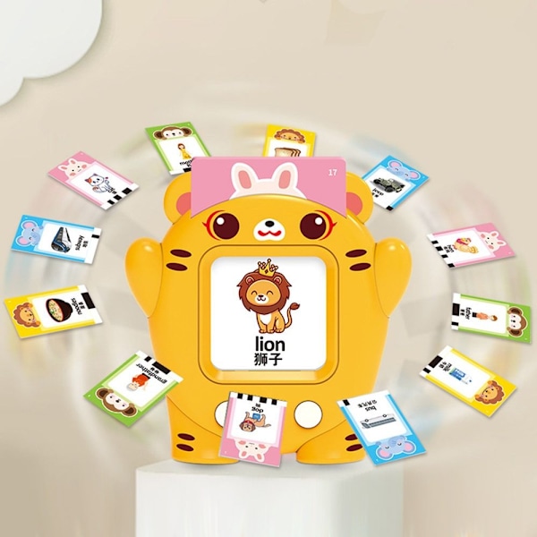 Puhuvat Flash-kortit Sanat Oppimiskortit Lelu 3 KEYS-TIGER 3 keys-tiger 3 keys-tiger