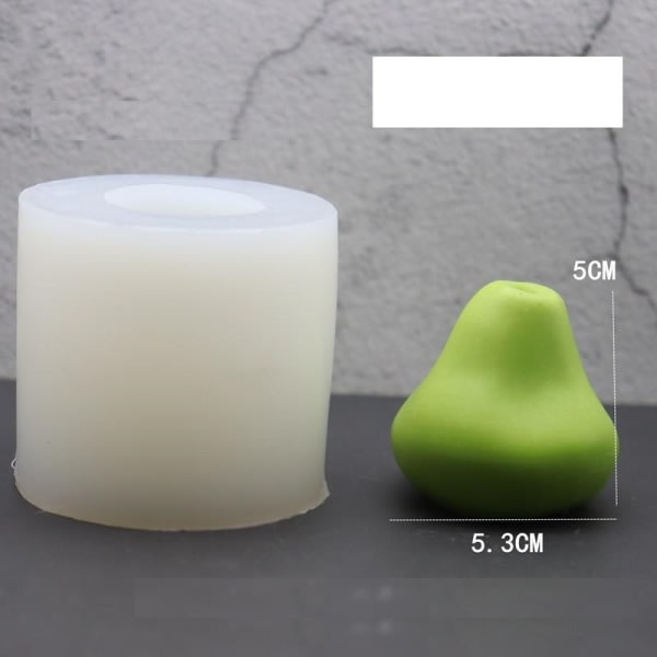 ljusform ljusformar DIY silikoneform stearinlys 3D pære