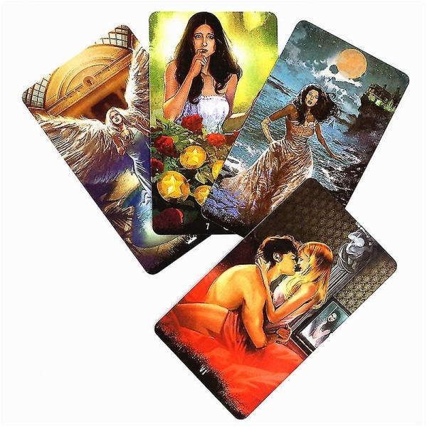 Uusi Tarot Of The Haunted House Oracle -kortti ohjausta varten ennustukset kohtalo tarot -pakka lautapeli aikuisille 78 kpl Tt135 zdq