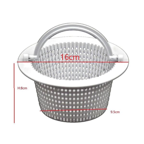 Replacement Pool Skimmer Baskets (2 Pack) - Above Ground Pool Thru-Wall Skimmer