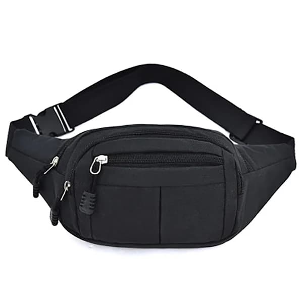 Smooth Comfortable Waist Bag Mobile Phone Bag Shoulder Bag Light Grey light grey ljusgrå