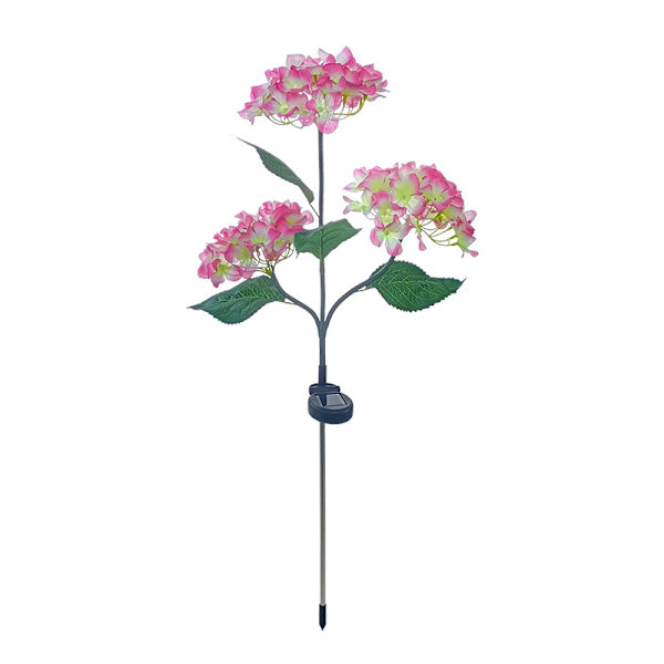 ##/(rosa) solcellelampe til have, gårdhave##/