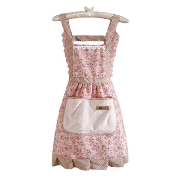 Kjøkkenforkle Prinsesseforkle BLÅ VANLIG LOMME VANLIG blå blue ordinary pocket-ordinary pocket