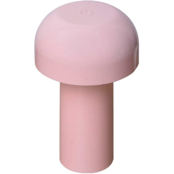 CDQ 3W sopp LED-bordlampe (rosa)