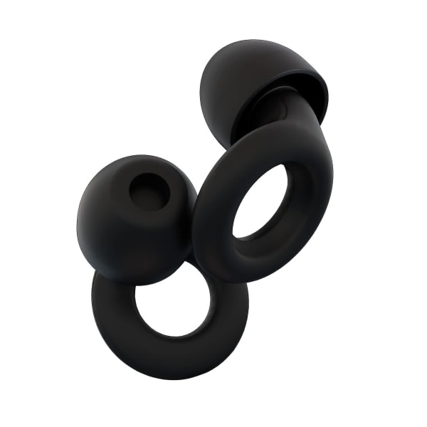 Loop Tysta ørepropper for støyreduksjon - Supermyke gjenbrukbare hørselvern, for søvn- og lydfølsomhet - 8 ørepropper i Xs/s/m/l - Snr 27db