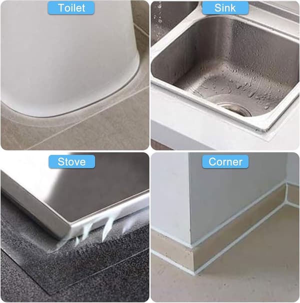 Door and Window Draft Stopper, 5 cm × 10 m, Door Draft Strips, Sealing Tape - Draft Strips