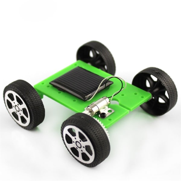1st Mini Solar Toy DIY Bil Barn Pedagogiskt Pussel IQ Gadge Multicolor 8*7,1*3,2cm