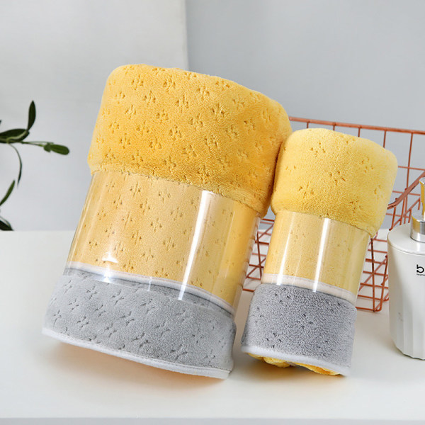 Hög densitet, katjonisk korallfleece handduk, badhandduk