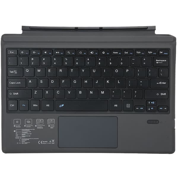 Bluetooth Trådlöst Magnetiskt Absorberande Slimmat Tangentbord för Microsoft Surface Pro3/4/5 Tablet PC