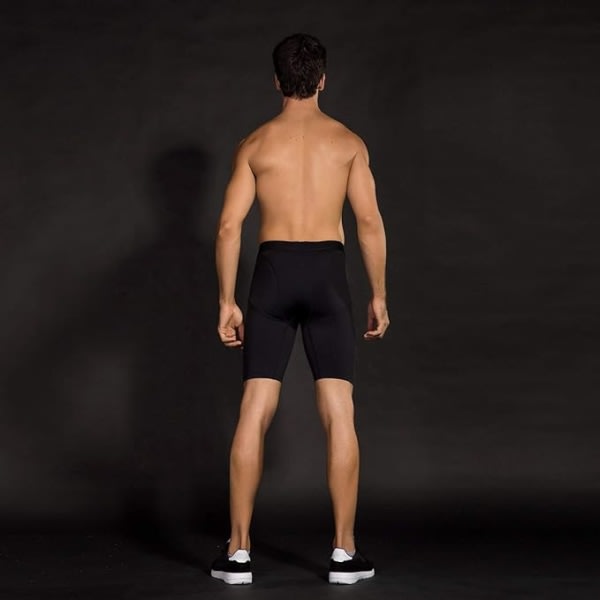 3 stk kompresjonsshorts for menn, løpesport, korte tights S zdq