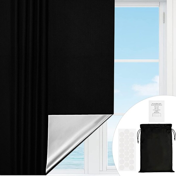 1/2/3 meter Gardin mørklægningsgardin 150X300CM 150x300cm