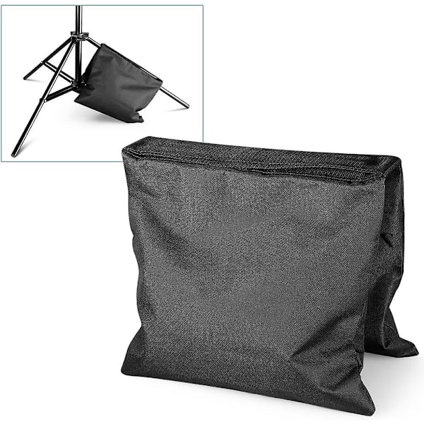 Kraftig fotografisk sandsäck Studio Video Sandpåse för ljusstativ, bomstativ, stativ - 2-pack set