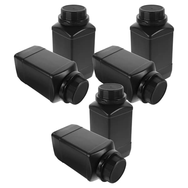 6 pcs Granular Reagent Containers Empty Chemical Bottles with Wide Neck 2x 2x