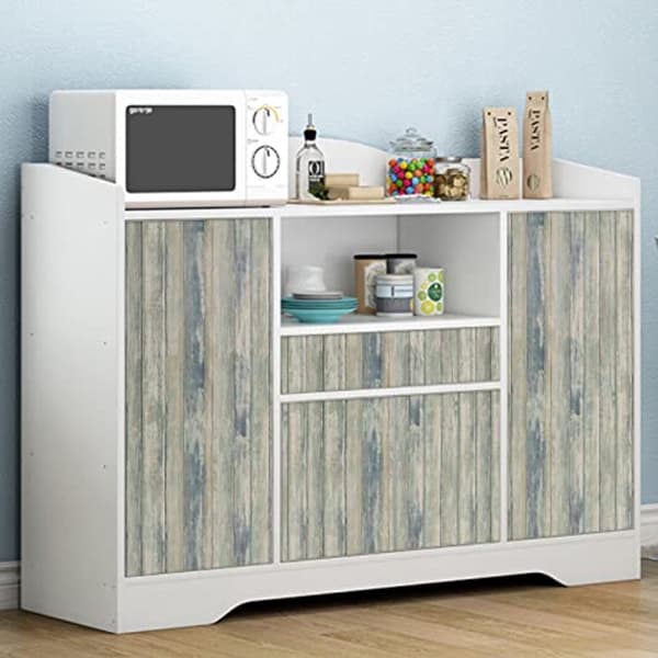 Selvklebende dekorativ møbelfolie - Vanntett trelook - 45 cm x 2 m