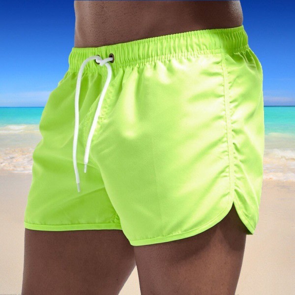 Sommar badkläder til mænd Shorts Märke Strandkläder Grøn XL zdq
