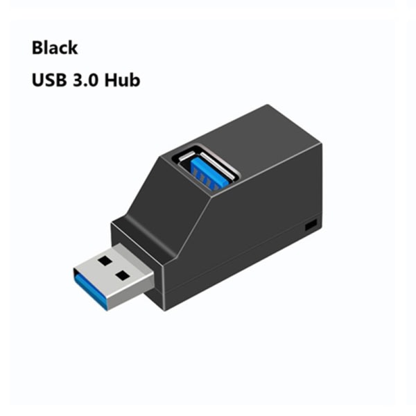 3-portars USB Hub, 2 ST USB 3.0 Hub, USB Splitter Adapter