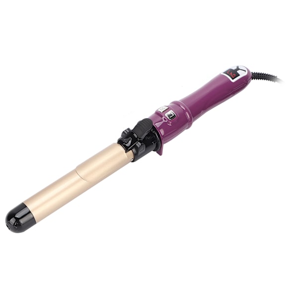 28 mm Automatisk Hårrulle Lila Temperaturjustering Profesjonell Krølltang 110‑240V 0.1