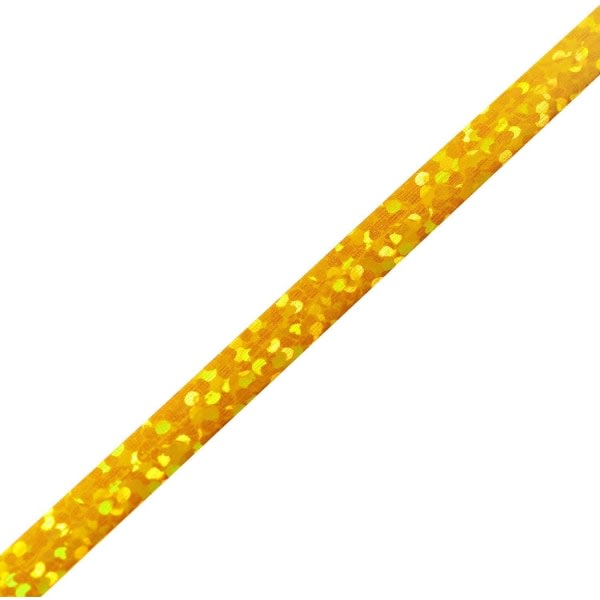 500 Yards Gold Crimped Curling Ribbon Glänsande metallisk ballong